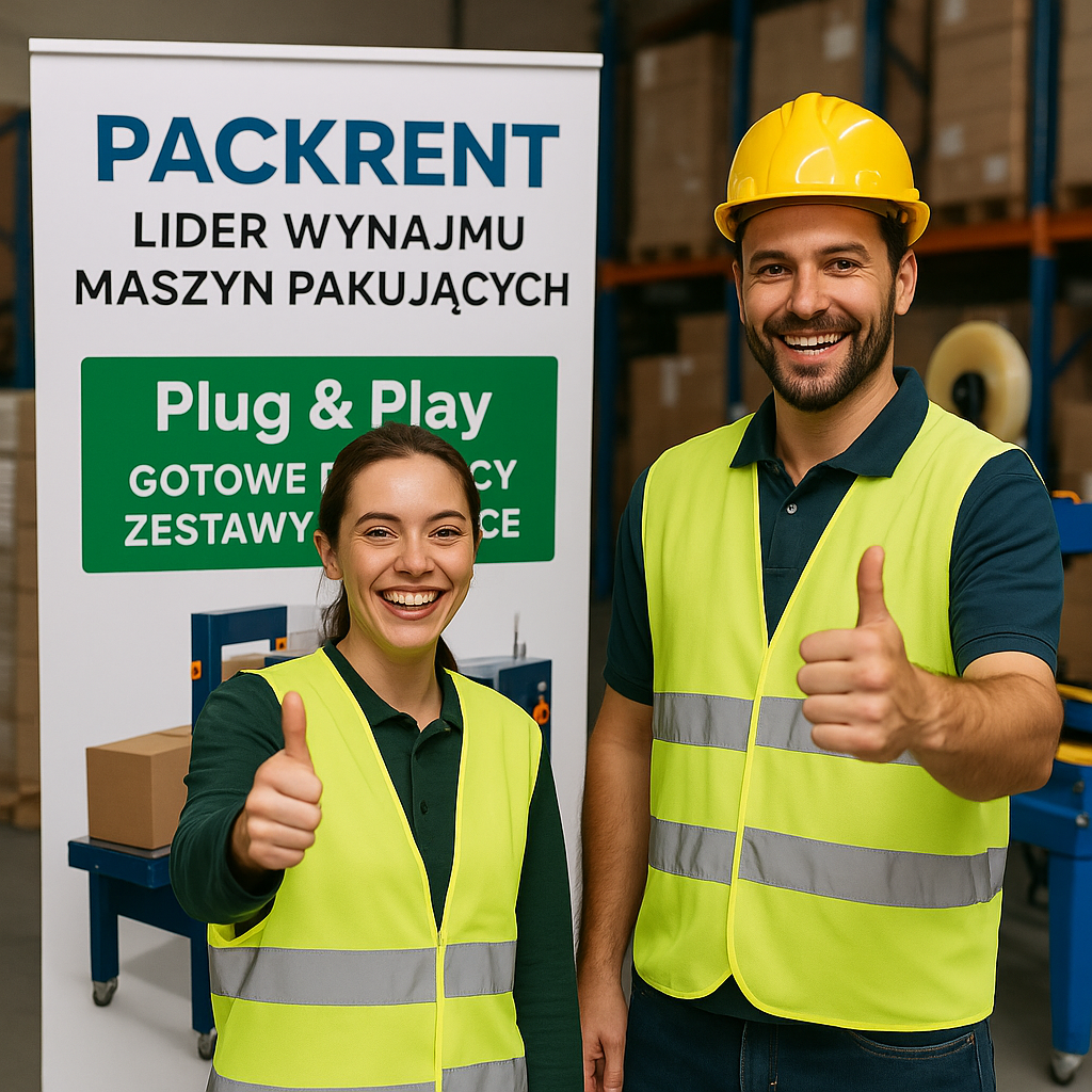 Plug & Play. PackRent wynajem maszyn i urządzeń pakujących